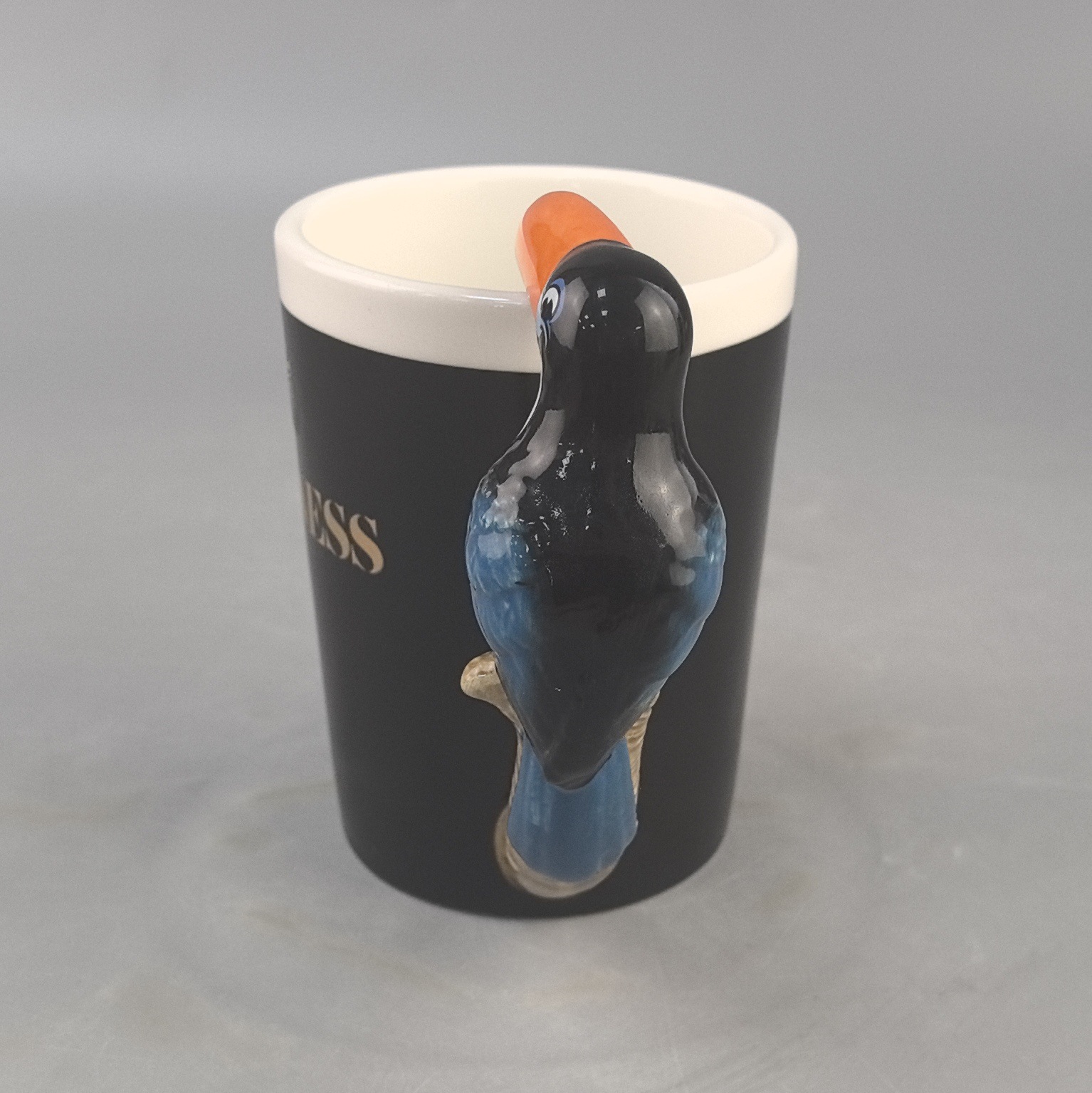 Taza de animales tridimensional 3D taza de cerámica de dibujos animados lindo creativo taza de café con leche taza de agua de personalidad simple