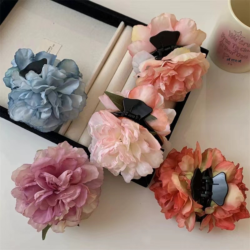 Elegáns virágos hajcsat ókori hanfu stílusú frizurákhoz_voghion.com