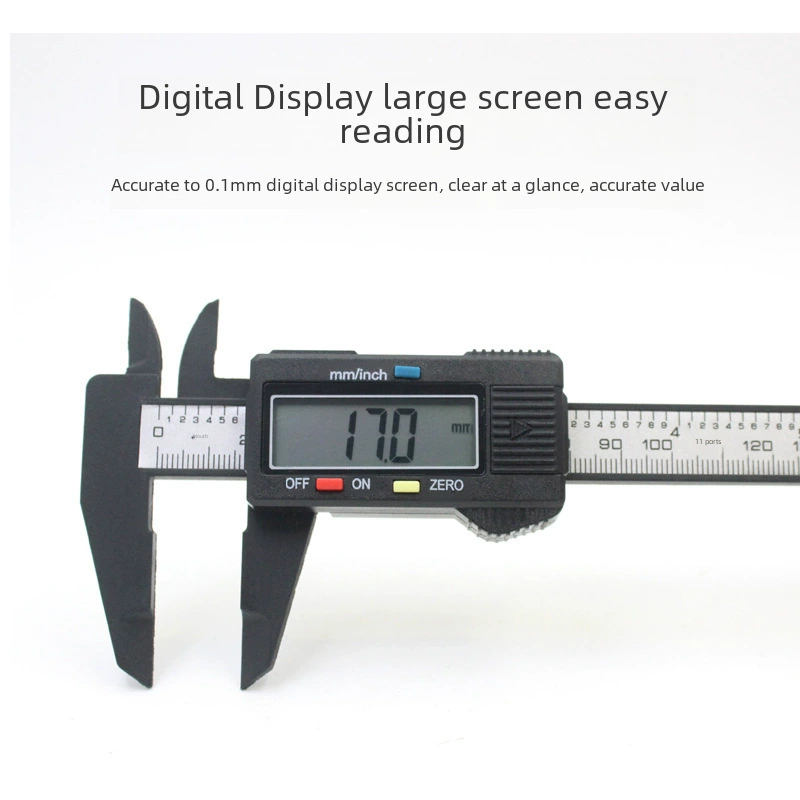 Electronic plastic small jewelry walnut, with LED display, 100mm