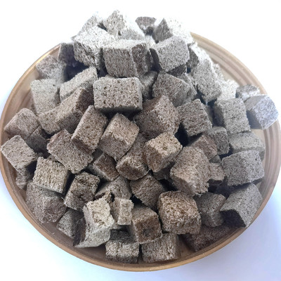 冻干红丝虫线虫水蚯蚓棉花虫冻干块鱼饲料tubifex|ms