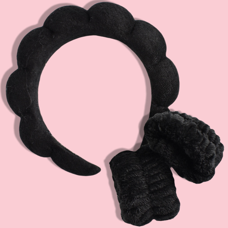 柔らかいヘアバンドの蝶結びの洗面は多色のつや消しの大きいサイズを持っています。|undefined