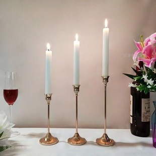 Internet Popular Classic Romantic Wedding Birthday Party Candlelight Dinner Home Life Candlestick Ornaments European Style Candle