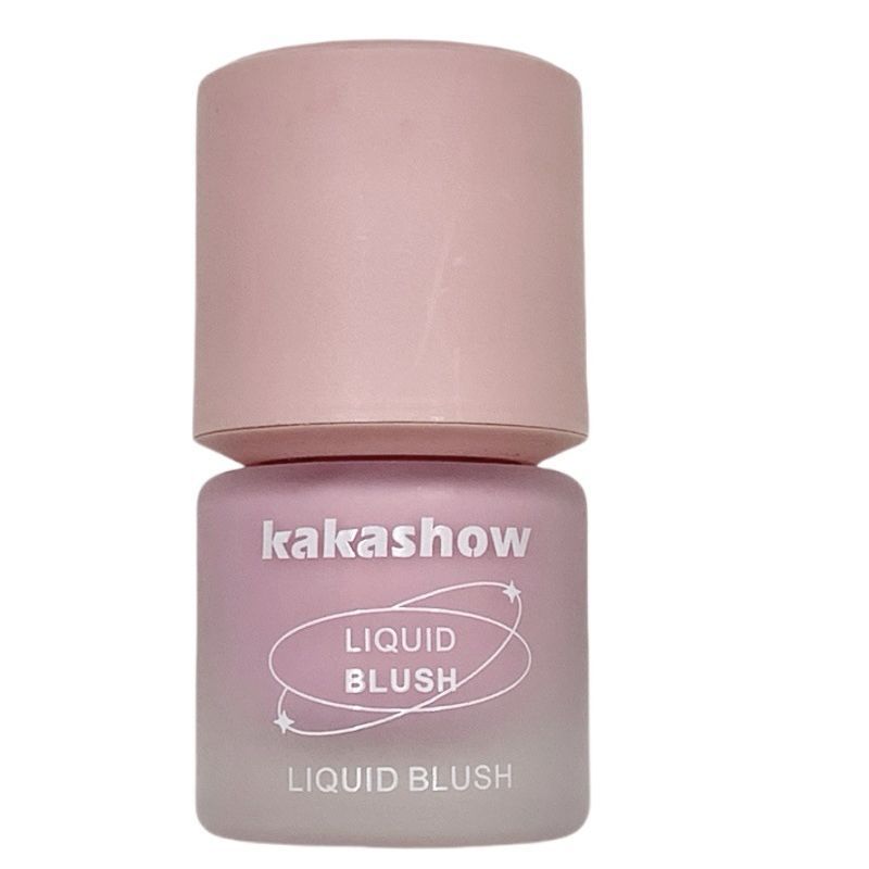 Rubor Liquido de Maquillaje Natural, Efecto Natural, Alta Pigmentacion