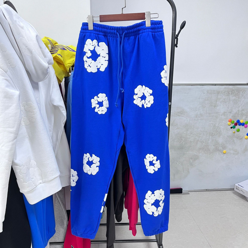 新款DENIMTEARS重磅450克木棉花发泡印花卫衣松软儿童连帽衫套装|undefined