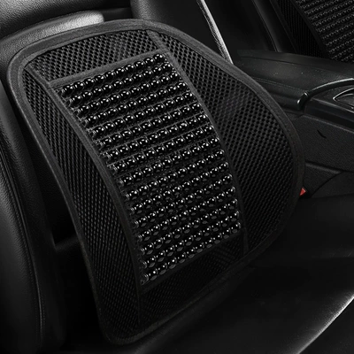 Cool pad Seat Cushion Lumbar Support Ventilated - mysterious-black-lumbar-support