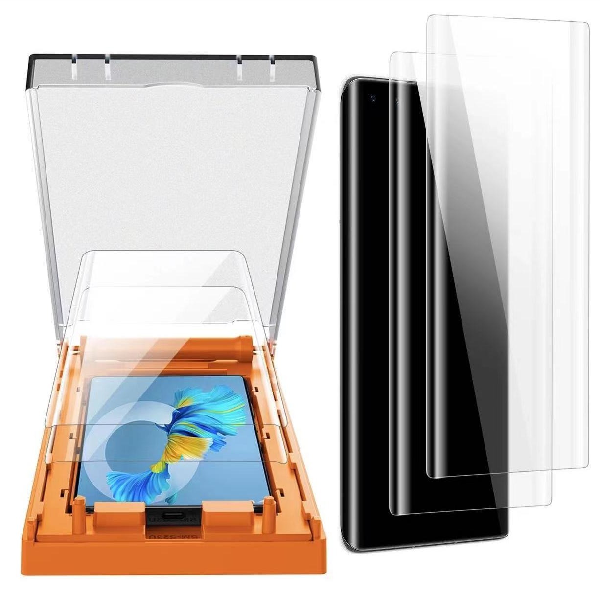 Aplicable a Huawei Honor cabina libre de polvo mate60pro/40pro/30pro/50 honor 80 Pantalla Completa película templada