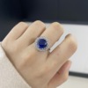 Fashionable ring solar-powered, jewelry, European style, internet celebrity, Amazon