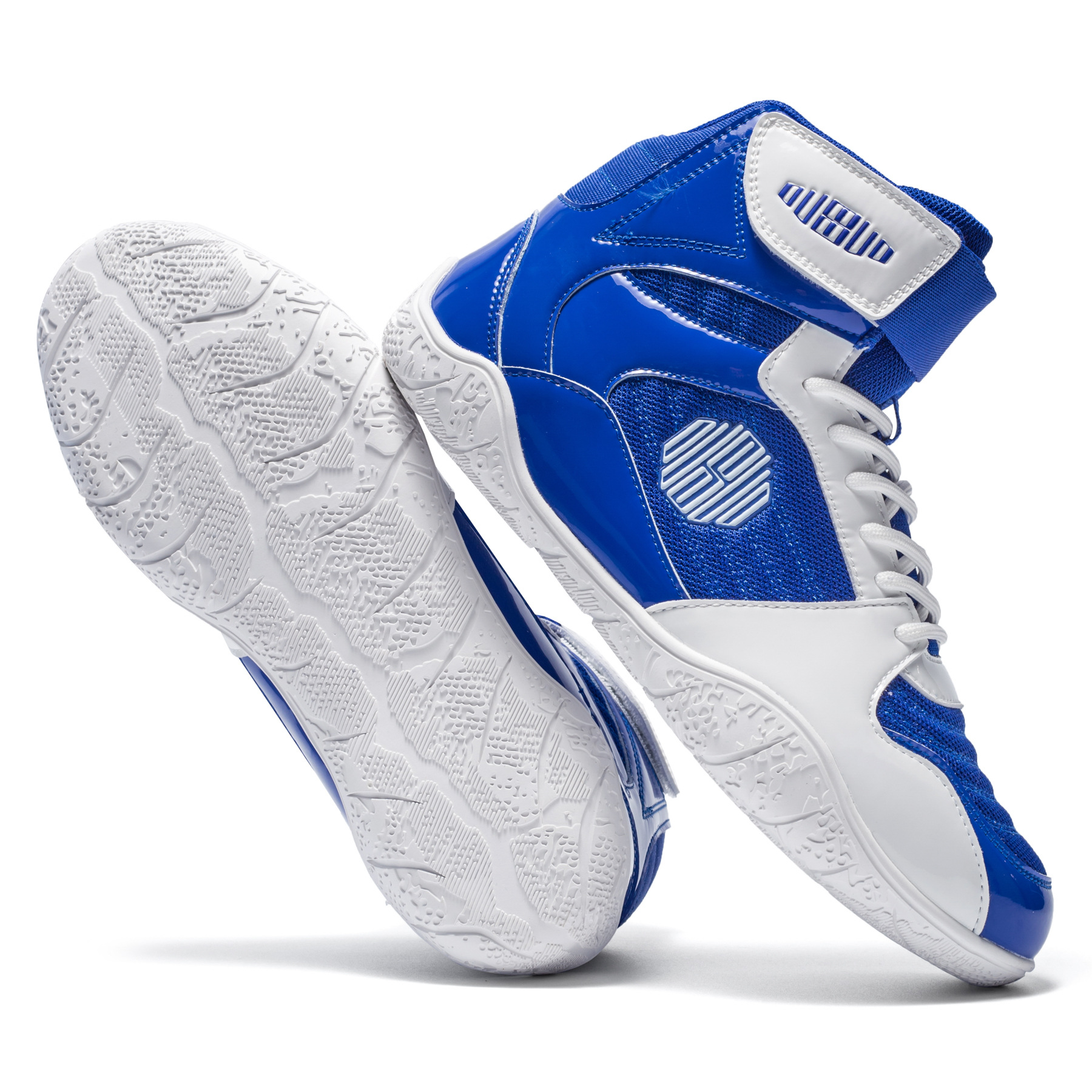 Professional Boxing Shoes for Men and Women, Adult Sanda Fighting Shoes, Professional Wrestling Shoes, High-Top Indoor Fitness Training Shoes