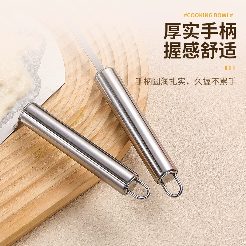 Stainless steel tipped surface tool pull fish noodles kick pull thigh surface picking panel Shanxi kitchen can use pasta tipped board