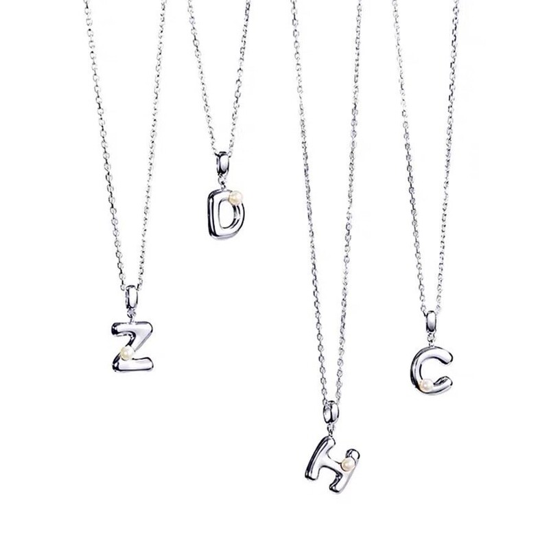 In-Stock Factory Direct Sales Amazon Cross-Border Exclusive Letter Pendant Necklace for Women Niche 2026 New Sweater Chain