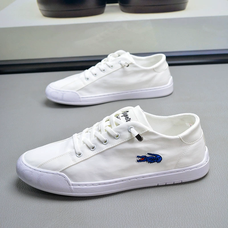Cloth summer breathable thin trend universal white shoes, Korean style