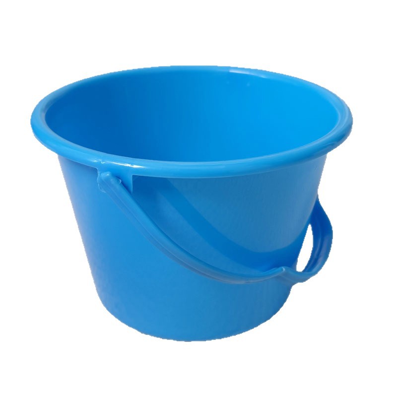 沙滩桶玩具公园儿童塑料小水桶宝宝戏水玩沙海边捞鱼工具六色混发