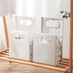 New storage basket for bathroom and toilet wall-mounted without drilling, multi-functional clothing, toy, snack, and miscellaneous storage basket
