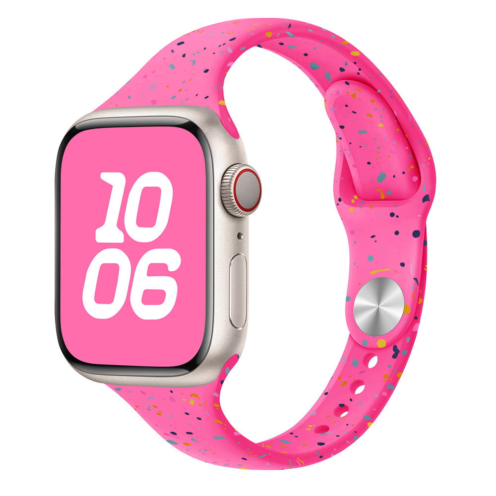Para Apple Watch 789 generación T-Silicone brazalete iwatchSE deportivo reemplazable pulsera deportivo