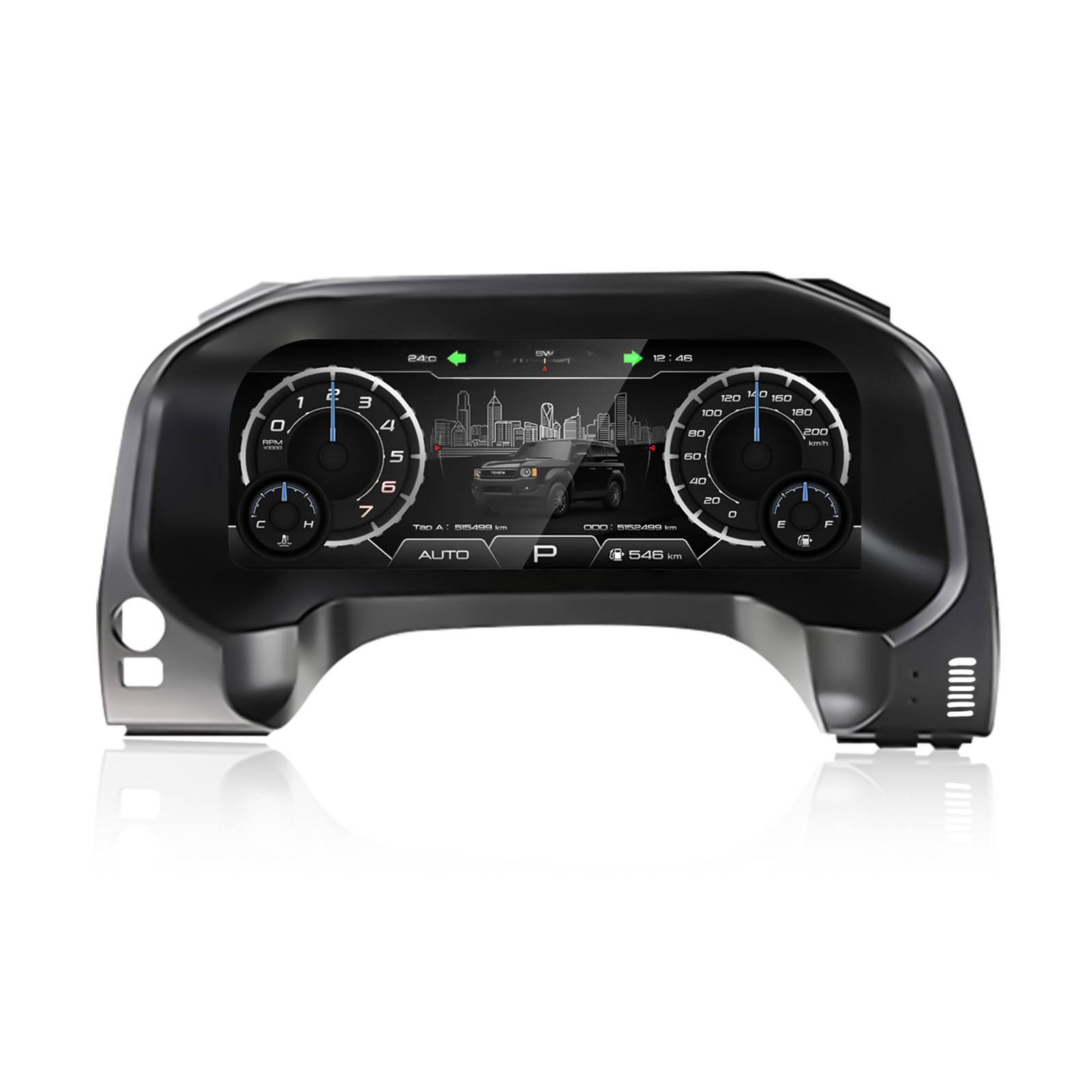 Suitable for 18-22 Models of Toyota Prado/Highlander/Toyota Prado Speed Instrument Panel Lcd Instrument