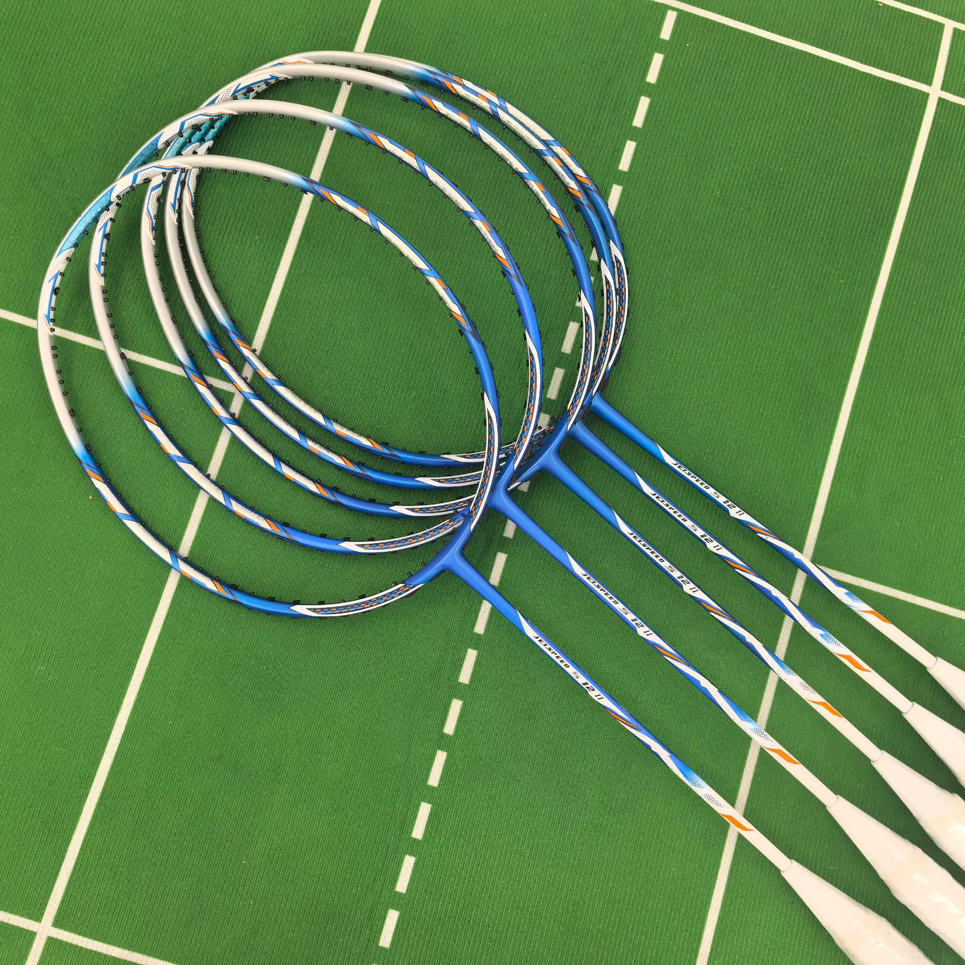 高端羽毛球拍黑金隼三段式框急速12二代4UG5超轻46T内发泡极音速