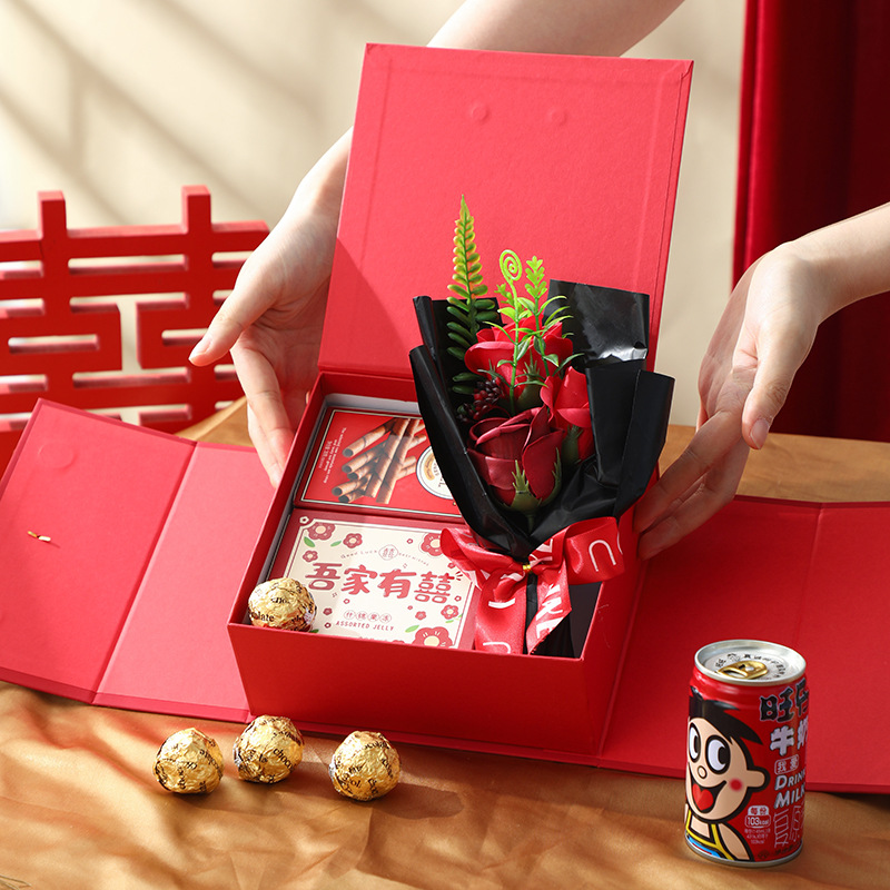 国潮中国式の新型のお土産セットは結婚して婚約します。