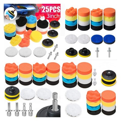 Manufactor Availability automobile polishing sponge Kit 22 autohesion sponge Wool wheel suit Hand Drill