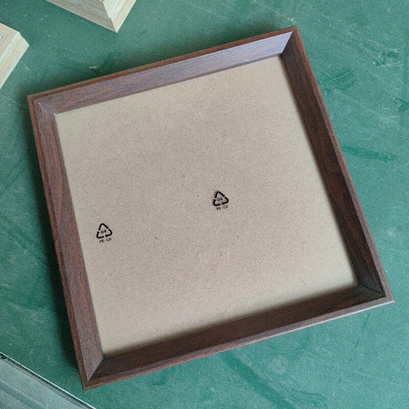 Photo Frame Table Setting Simple Photo Wall Square Decorative Picture Frame Handmade Calligraphy Work Frame Wedding Photo Frame Ornaments Wholesale