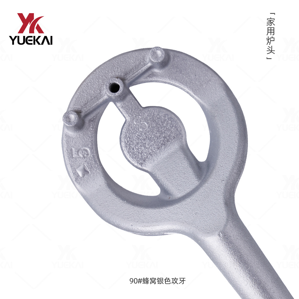 YueKai90 # plata de dientes de colisión de panal de hierro fundido para formar una sola pieza de horno de gas de panal de horno