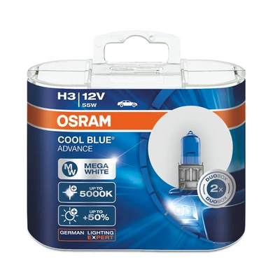 super bright white — Ön faralar - h3-12v-55w-5000k-pair