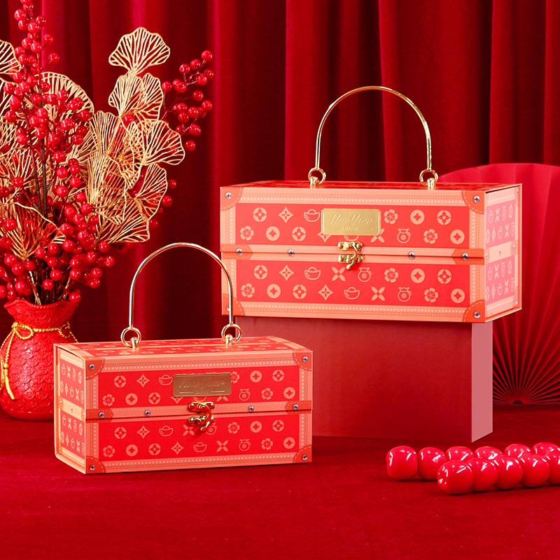 2024 Year of the Dragon New New Year Gift Box New Year Gift Packaging Box Spree Empty Box Small Batch Customization