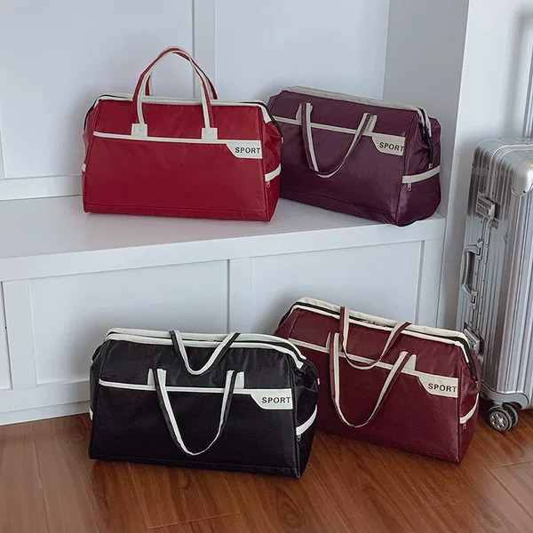 Cross-border Wholesale Short-distance Travel Bag Storage Lightweight Fashion Outgoing Hand Luggage Bag Large Capacity Travel Bag
