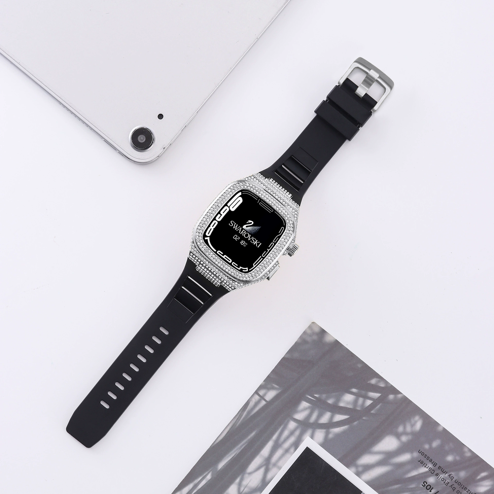 Apple, watch strap, silicone case
