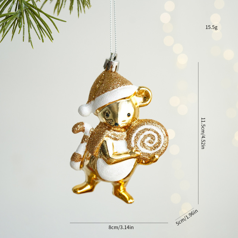 クリスマス装飾バルーン犬ペンダントクリスマスツリー装飾スノーフレークハウスペンダント装身具ガーランドアクセサリー|undefined
