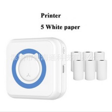C15 portátil mini impresora térmica de bolsillo para estudiantes mini máquina de preguntas incorrectas impresora