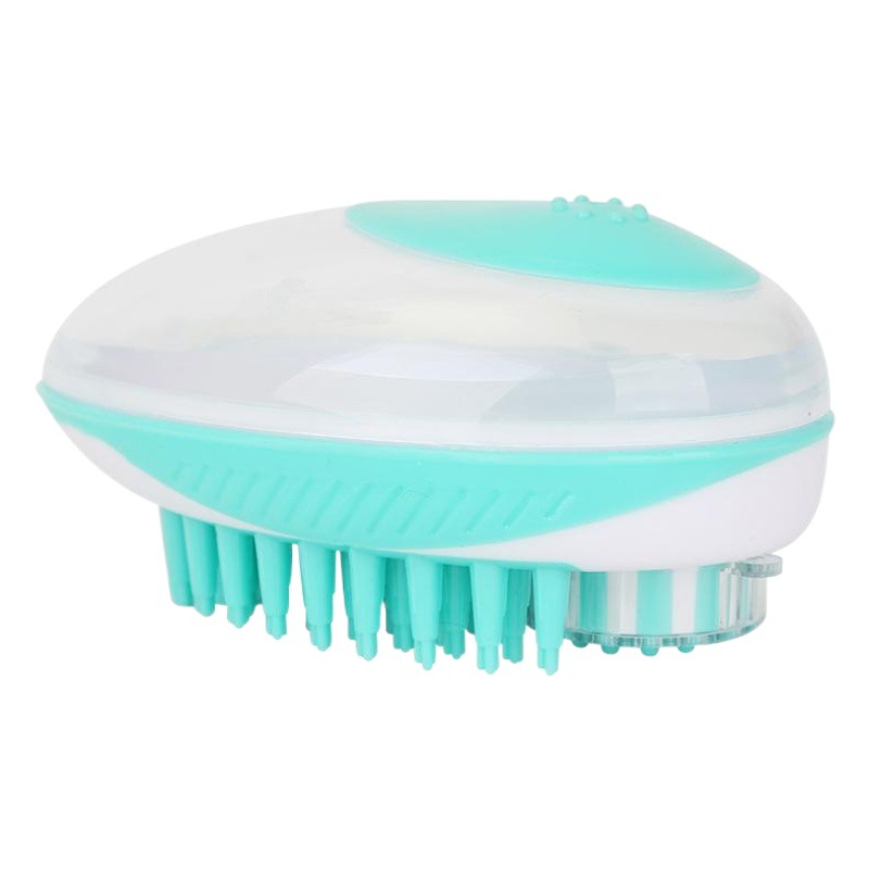 Cepillo de baño para mascotas transfronterizas multifuncional gato depilación masaje cepillo perro baño cepillo limpieza belleza peine suministros
