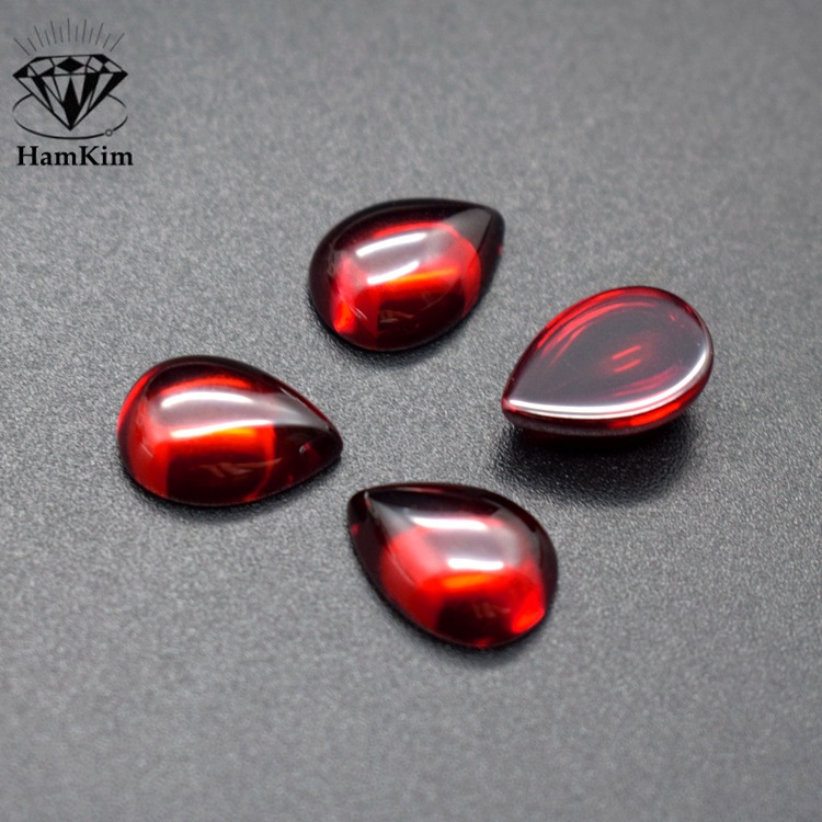 梨形 平底石榴红