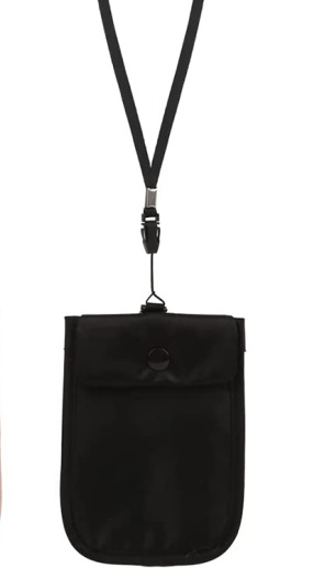 Juego de 2 piezas de ropa interior de mujer de algodón de nuevo estilo bolso de cambio cepillo antirrobo RFID bolso de tarjeta de mujer suave y ajustado ultrafino