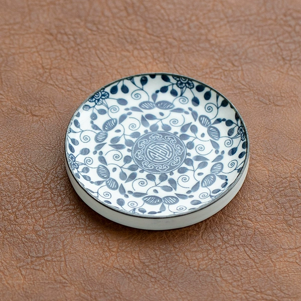Rich and auspicious ceramic coasters