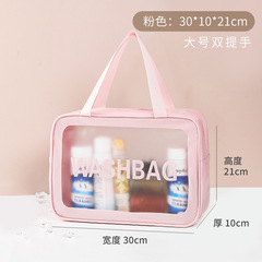 Large Capacity High-End Handbag Makeup Vanity Wash Bag TAGI Three-Piece Small Portable Storage Bag for Women