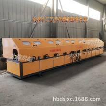 大型钢管抛光机外圆抛光机不锈钢圆管镜面抛光机多工位12组抛光机