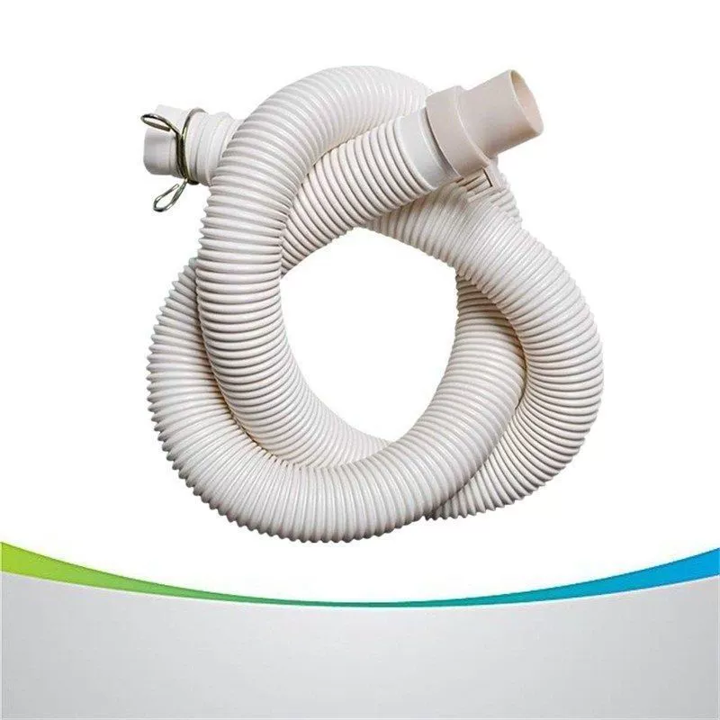  Universal semi-automatic washing machine drain pipe sewer pipe extension extension pipe with clip double barrel washing machine accessories