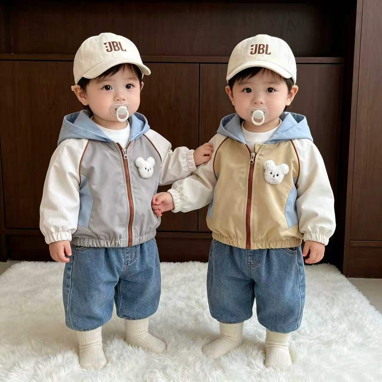 Boys' New Spring And Autumn Trendy Stylish Jacket, Versatile...