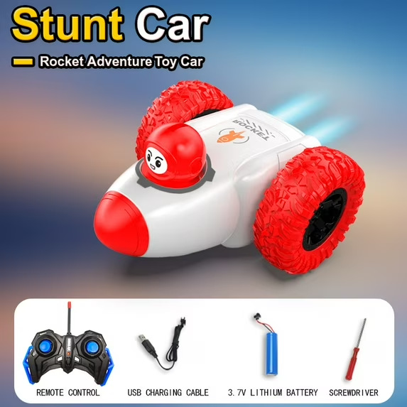 Amazon Hot Sale Remote Control Dual Side Dumper Coche Mayorista Inventario Inventario Niños Coche de juguetes eléctricos de control remoto