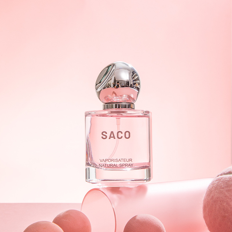 SACO para toda la vida rosa diamante perfumes damas perfumes duraderos vibrantes estudiantes perfumes vietnamitas al por mayor 50ml
