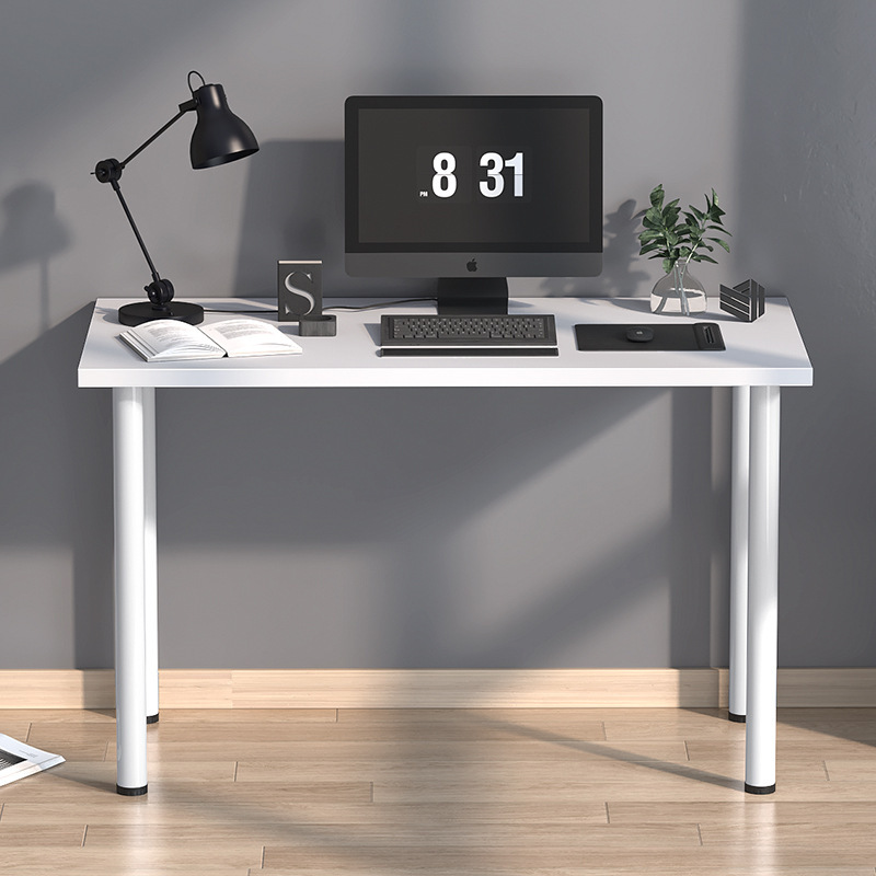 Home Office Desk, Computer Desk, Desktop Gaming Table, Bedroom Desk, Double Writing Desk, Rectangular Table, Work Desk