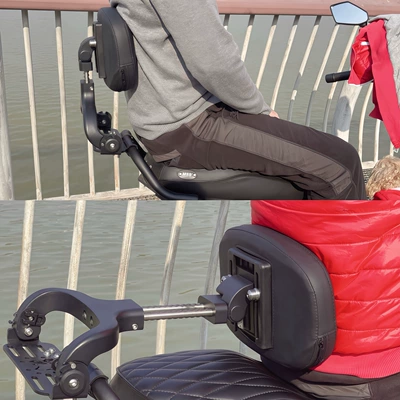 for Delivery, Modified Lumbar Support for – Electric car rear backrest