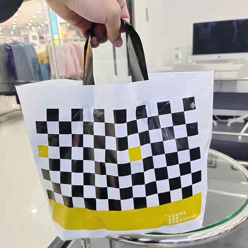 卸売かわいいウールクマ新しいプラスチックポータブル包装ギフト衣類ショッピングバッグ子供服靴箱バッグ