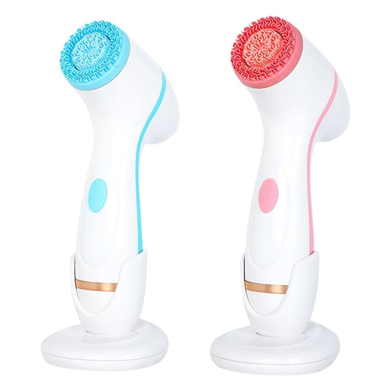Al Electric Silicone Cleansing instrument face washing instrument USB rechargeable waterproof Ultrasonic Electronic beauty instrument genuine goods