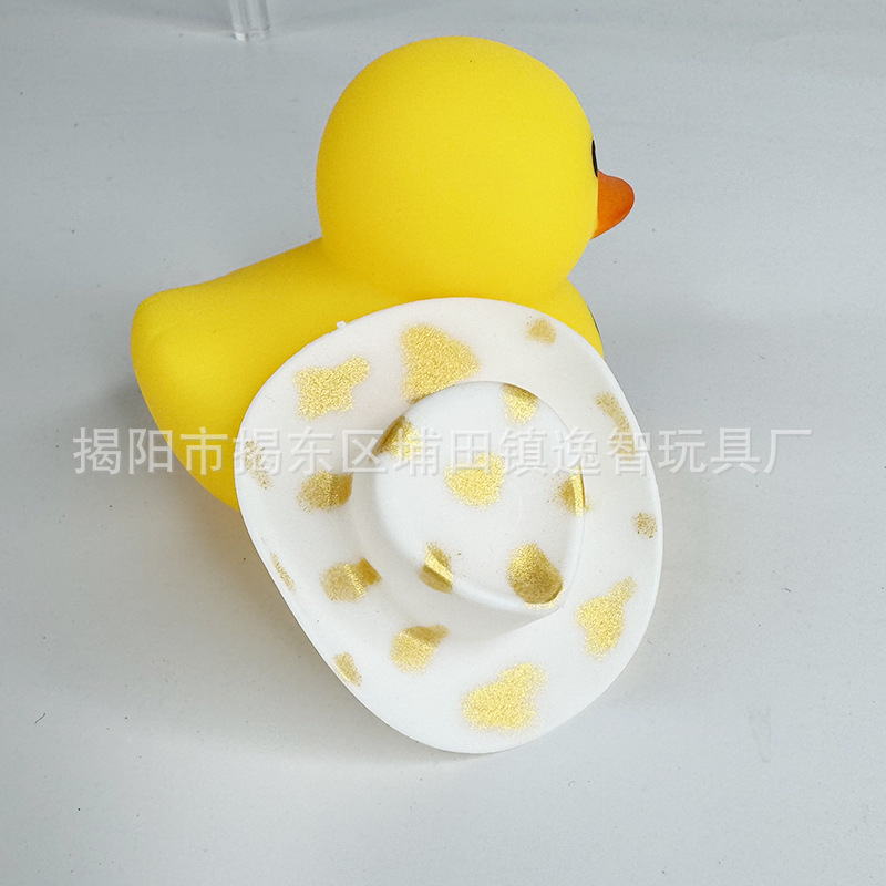 Accesorios de agua transfronterizos pato amarillo accesorios gorras bufandas de ganso blanco decoración mano leche de limón té regalo image 246
