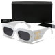 New Small Frame Square Fashion Sunglasses for Women European and American Versatile Export Thick Leg Personalized Metal Accessories Sunglasses 8973