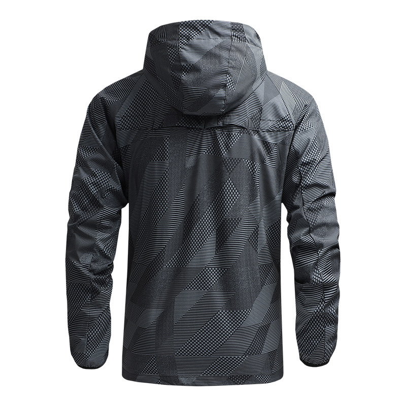 2021 Amazon transfronterizo hombres primavera y otoño chaqueta delgada chaqueta casual traje de Montañismo chaqueta deportiva al aire libre hombres