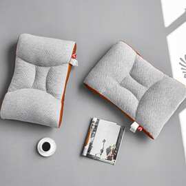 日式可调节PE软管枕高度护颈支撑颈椎可调节枕头家用保健颈椎枕芯