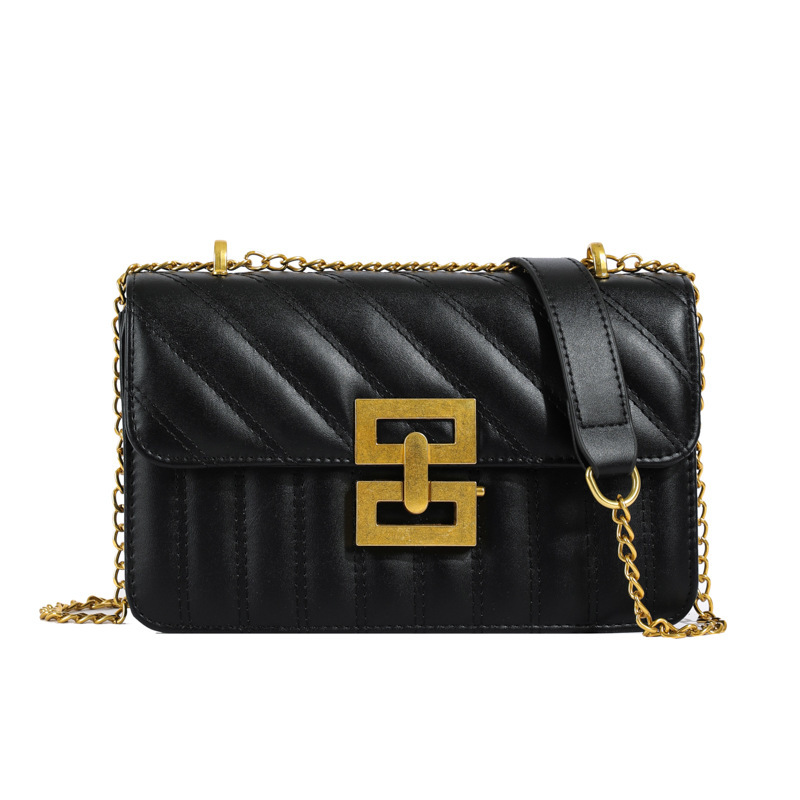 Primavera retro bolsos de mujer 2024 nuevo popular explosivo bolso de cinturón de cadena de moda bolso de hombro