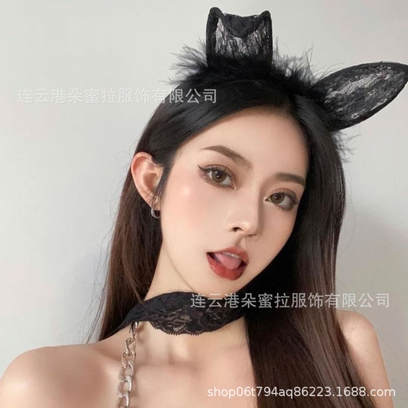 SKU图_黑毛短兔耳朵发箍.jpg
